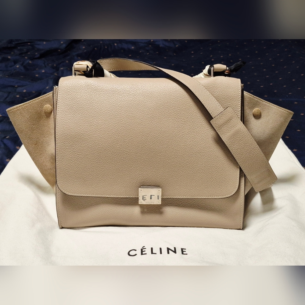 Celine Trapez Shoulder Bag